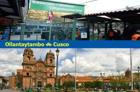 Transporte de Ollantaytambo a Cusco
